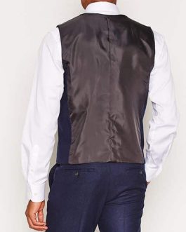 Shdone Myloiver Navy Waistcoat